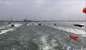 Dunkerque : des dizaines de bateaux de sortie pour la bénédiction de la mer