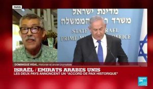 Israël/Emirats Arabes Unis : "accord de paix historique"