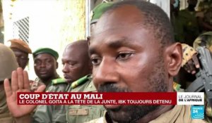 Au Mali, le colonel Goita prend la tête de la junte, IBK toujours détenu
