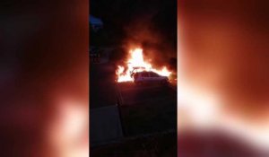 Soissons : trois voitures incendiée quartier de Presles