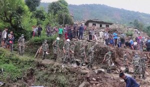 Au Népal, un glissement de terrain fait au moins 14 victimes