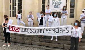 VIDÉO. Les guides conférencières manifestent à Rennes