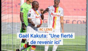 Gaël Kakuta (RC Lens): "Une fierté de revenir ici"