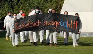 Le charbon de la discorde : manifestation autour de la mine allemande de Garzweiler