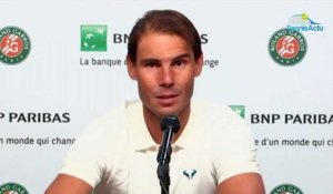 Roland-Garros 2020 - Rafael Nadal : "Tout ce que l'on peut dire, c'est merci à l'ATP, à Roland Garros, à l'US OPEN, à tout le monde grâce à qui on peut faire notre retour sur le circuit"