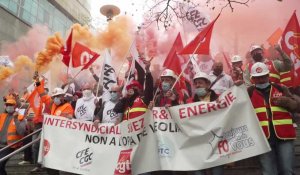 Suez: nouvelle mobilisation des salariés contre "l'OPA" de Veolia