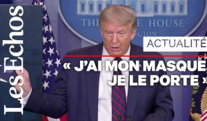 Donald Trump recommande désormais le port du masque 