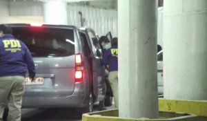Chile: Zepeda arrive à l'aéroport de Santiago pour être extradé vers la France