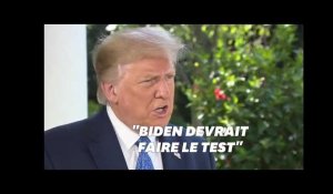 Trump a essayé d'expliquer son test cognitif: Personne, femme, homme, caméra, TV...