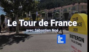 Tour de France: un espace pour la presse impressionnant 