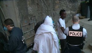 Fumeurs de crack à Paris: un tunnel d'une gare RER évacué