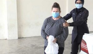 Malaisie : une Britannique accusée d'avoir assassiné son mari arrive au tribunal