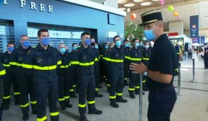 Aide française au Liban: des pompiers prêts à partir depuis l'aéroport de Roissy