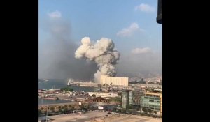 "Tout l'immeuble a bougé" : une habitante de Beyrouth raconte la double explosion sur le port