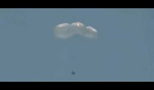 SpaceX a ramené pour la première fois deux astronautes sur Terre (vidéo)