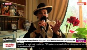 Morandini Live : Geneviève de Fontenay "outrée" par la disqualification d'Anaëlle Guimbi (Vidéo)