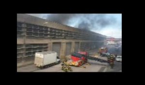 Un feu se déclare dans un bâtiment de la zone industrielle Capécure