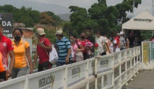 Coronavirus: des migrants vénézuéliens de retour bloqués à la frontière colombienne