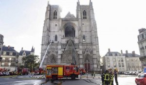 Incendie dans la cathédrale de Nantes : la piste criminelle privilégiée, un homme mis en examen
