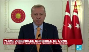 REPLAY - Discours de Recep Tayyip Erdogan à l'occasion de la 75e Assemblée générale de l'ONU