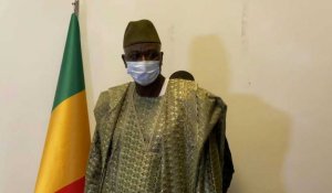 Mali: le président de transition désigné fait sa première apparition publique