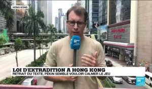 Hong Kong : Le retrait définitif du texte sur l'extradition ne calme pas la rue