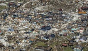 Photos aériennes des dégâts causés par l'ouragan Dorian sur Grand Bahama