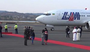 Madagascar: le pape François arrive à Antananarivo