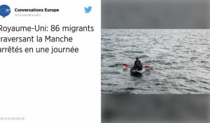 Neuf migrants, dont deux enfants, secourus dans une embarcation en panne sur la Manche