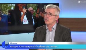 "Avec la réforme des retraites, l'Etat aura toutes les clés !" Yves Veyrier (FO)