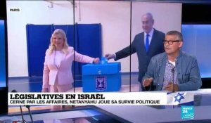 Législatives en Israël : B. Netanyahu joue sa survie politique