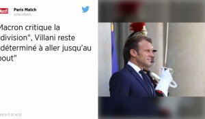 Municipales : Macron critique les « divisions » face à Villani, qui reste « déterminé »