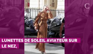 PHOTOS. Læticia Hallyday sublime dans une robe à pois pour son rendez-vous avec son nouvel avocat à Paris