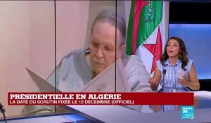 Élection présidentielle algérienne fixée au 12 décembre : "C'est un passage en force"