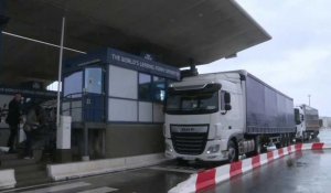 Brexit: test grandeur nature organisé par les douanes au port de Calais