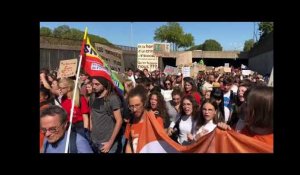 Manifestation pour le climat à Angers