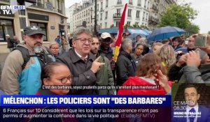 Mélenchon qualifie les policiers de « barbares » ! - ZAPPING ACTU DU 25/09/2019