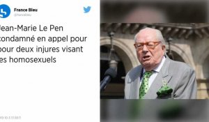 Jean-Marie Le Pen condamné en appel pour des injures homophobes