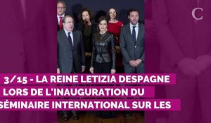 PHOTOS. Letizia d'Espagne mise sur un look mi-saison indémodable