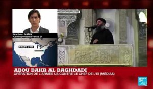 Syrie : "Il est crédible qu'une opération ait été menée contre Abou Bakr al-Baghdadi
