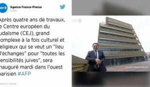 Emmanuel Macron inaugure le le Centre européen du judaïsme à Paris ce mardi