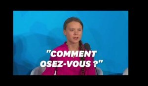Greta Thunberg laisse sa colère s&#39;exprimer au sommet de l&#39;ONU