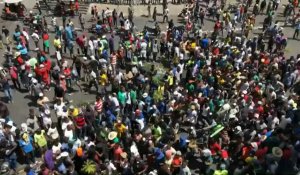 Haïti: des manifestants défilent dans la capitale Port-au-Prince