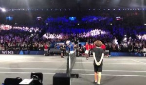 Laver Cup : l'ambiance après la balle de match de Federer