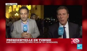 Grosse ambiance au QG de Kaïs SAÏED, président élu de la TUNISIE