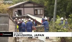 Japon : Les dégâts après le passage du Typhon Hagibis