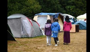 Rennes. Un campement de migrants au parc des Gayeulles