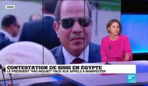 Contestation de Sissi en Egypte : "il fait preuve d'un mépris à l'égard des manifestants"