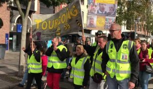 Manifestation des Gilets jaunes à Tourcoing 