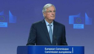 Brexit : Barnier salue un accord "juste et raisonnable"